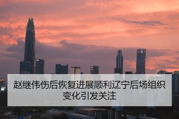 赵继伟伤后恢复进展顺利辽宁后场组织变化引发关注