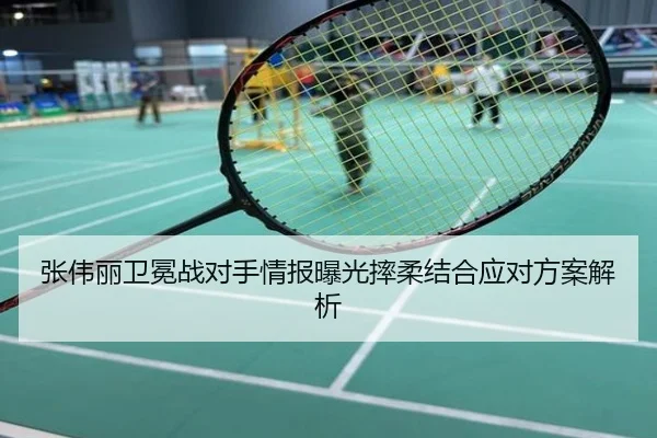 张伟丽卫冕战对手情报曝光摔柔结合应对方案解析
